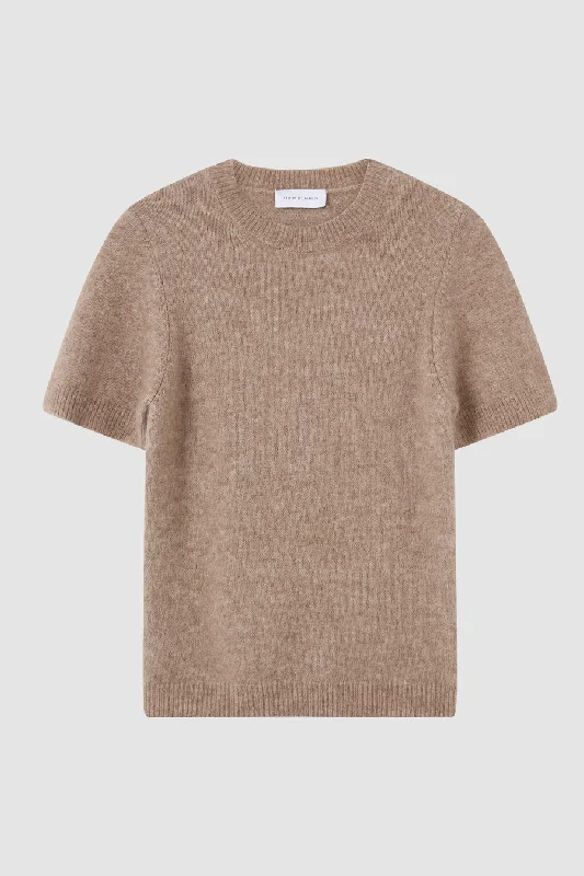 Vaughn Alpaca-wool Short Sleeve Knit