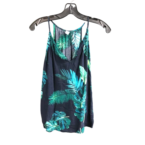 Top Sleeveless By Old Navy In Tropical Print, Size: M